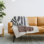 Modern Vase #2 Throw Blanket Gallery Image 1