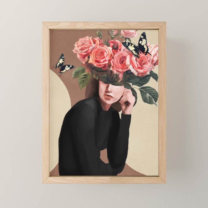 Whispers of the Garden Mini Art Print Gallery Image 1