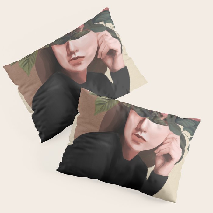 Whispers of the Garden Pillow Sham Gallery Image 3