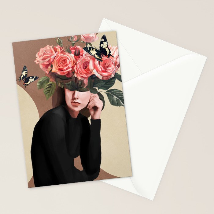 Whispers of the Garden Stationery Card Gallery Image 2