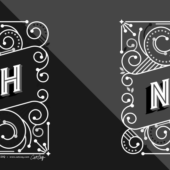 Nah - Black & Grey Palette Coffee Mug Gallery Image 2