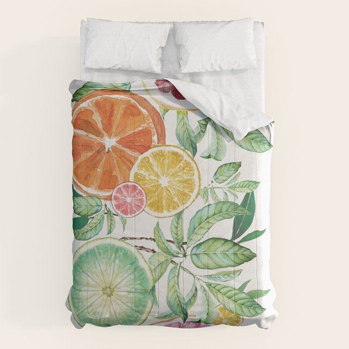 Citrus Fruit Comforter Gallery Image 1