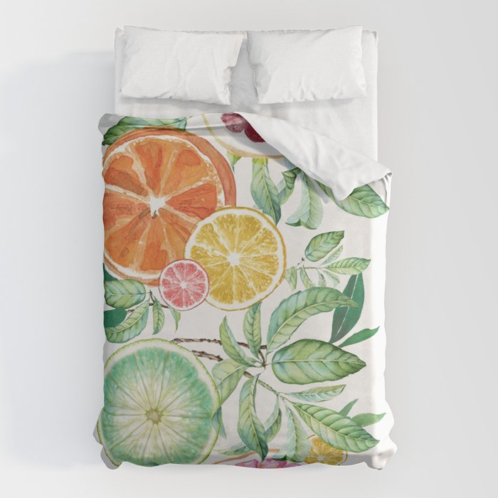 Citrus Fruit Duvet Cover Gallery Image 6