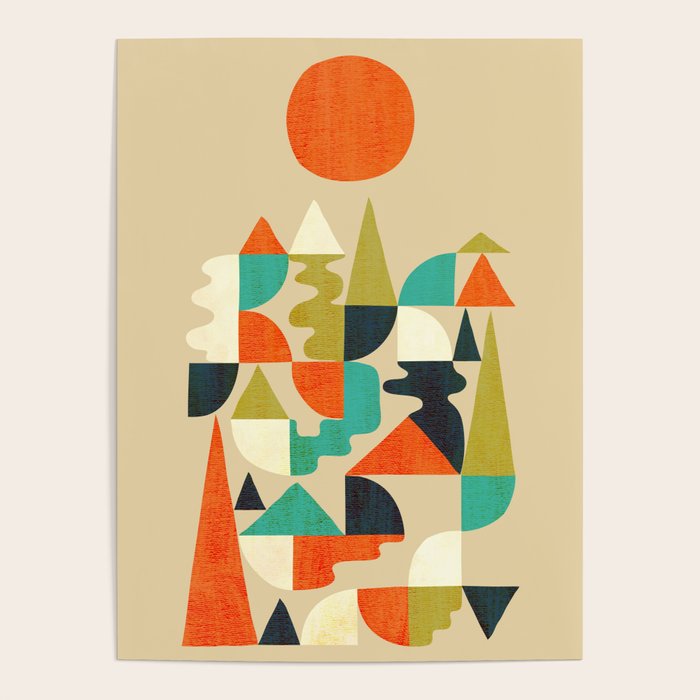 Mountains Hills and Rivers Poster Gallery Image 1