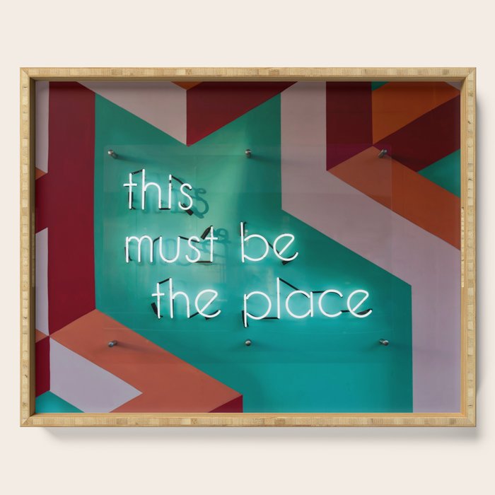 This Must Be The Place Serving Tray Gallery Image 1