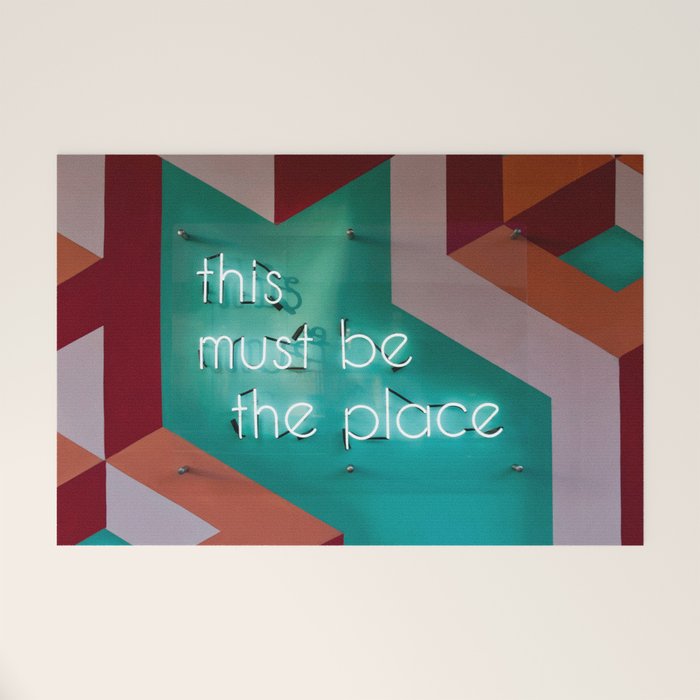 This Must Be The Place Welcome Mat Gallery Image 1