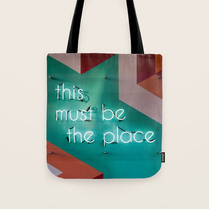This Must Be The Place Tote Bag Gallery Image 1