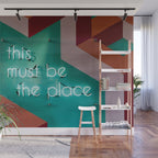 This Must Be The Place Wall Mural Gallery Image 1