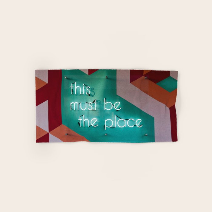 This Must Be The Place Bath Towel Gallery Image 1