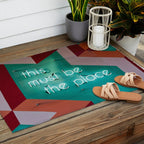 This Must Be The Place Outdoor Rug Gallery Image 2