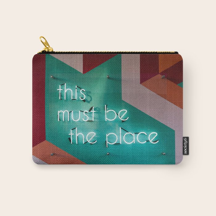 This Must Be The Place Carry All Pouch Gallery Image 1