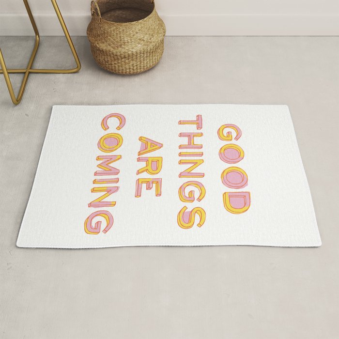 Good Things Are Coming Rug Gallery Image 1