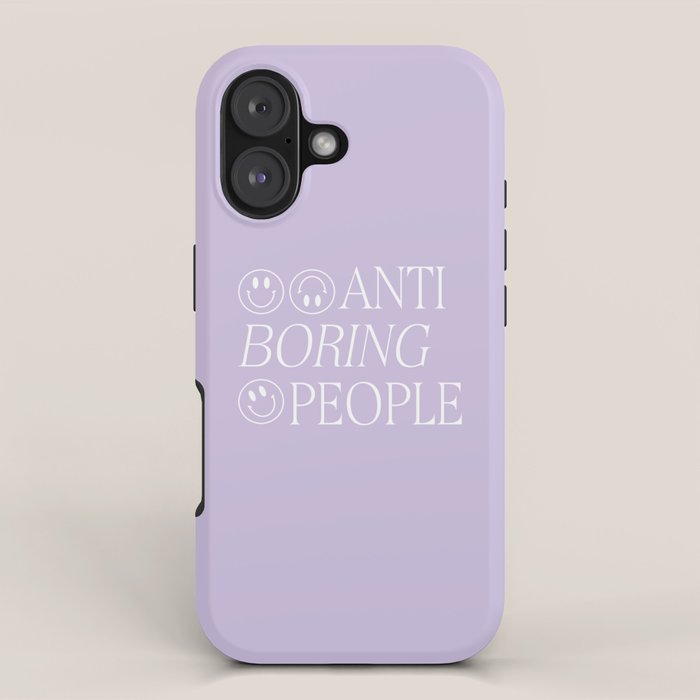 Boring people iPhone Case Gallery Image 1