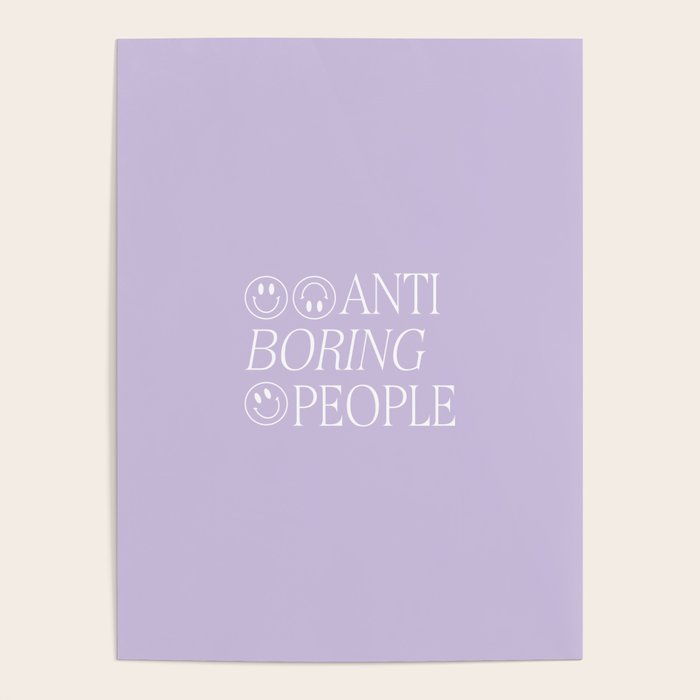 Boring people Poster Gallery Image 4