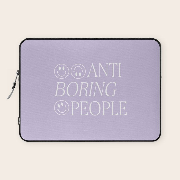 Boring people Laptop Sleeve Gallery Image 1