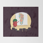 Know your enemy Throw Blanket Gallery Image 2