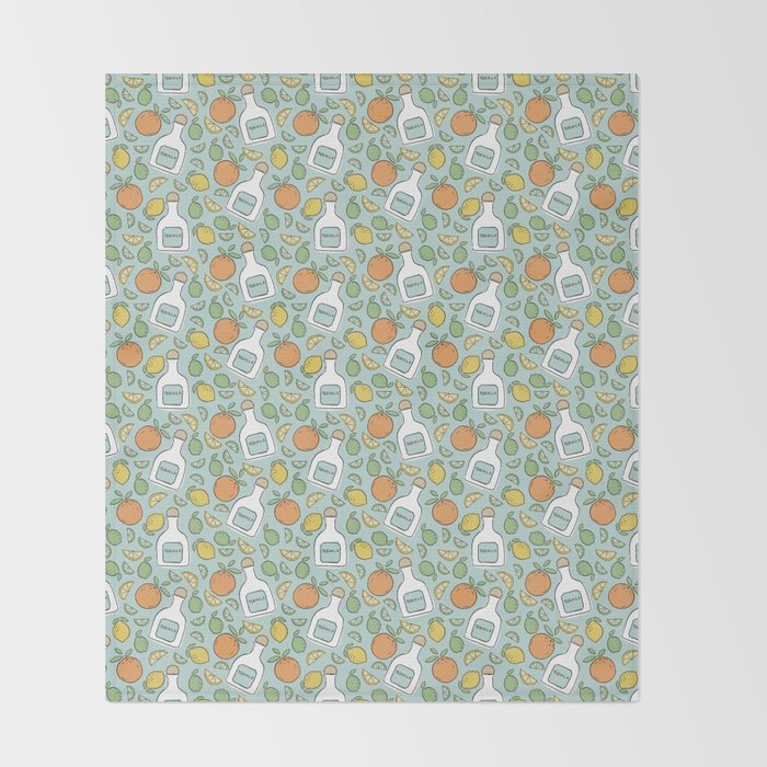 Tequila Time!  Throw Blanket Gallery Image 2