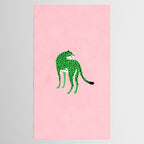 The Stare 2: Tropical Green Cheetah Edition Tablecloth Gallery Image 2