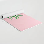 The Stare 2: Tropical Green Cheetah Edition Yoga Mat Gallery Image 2