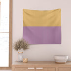 Color Block Lines XXII Wall Tapestry Gallery Image 2