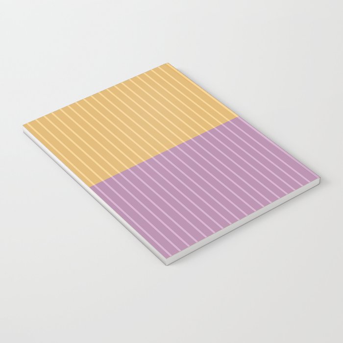 Color Block Lines XXII Notebook Gallery Image 3