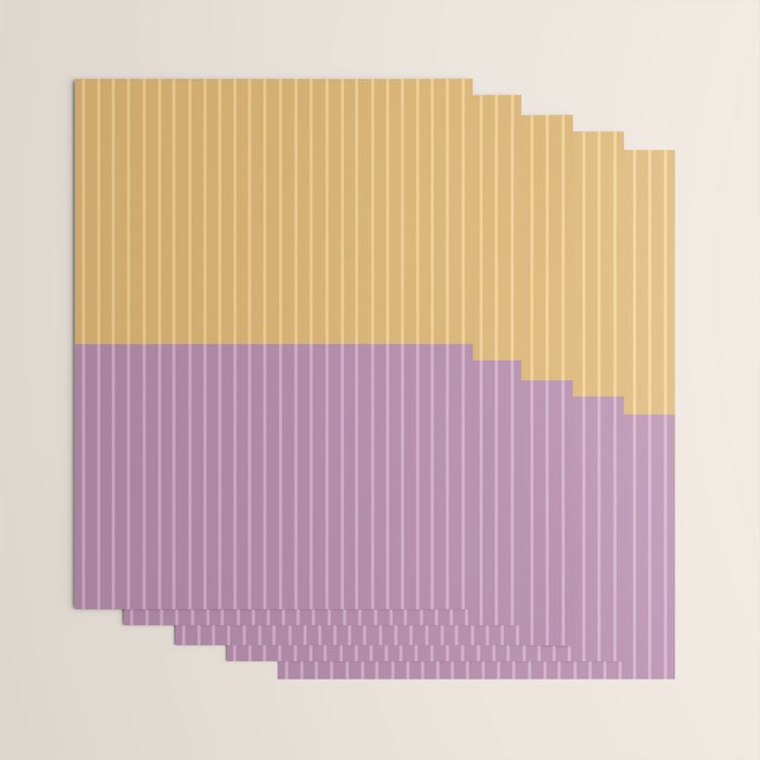 Color Block Lines XXII Wrapping Paper Gallery Image 3