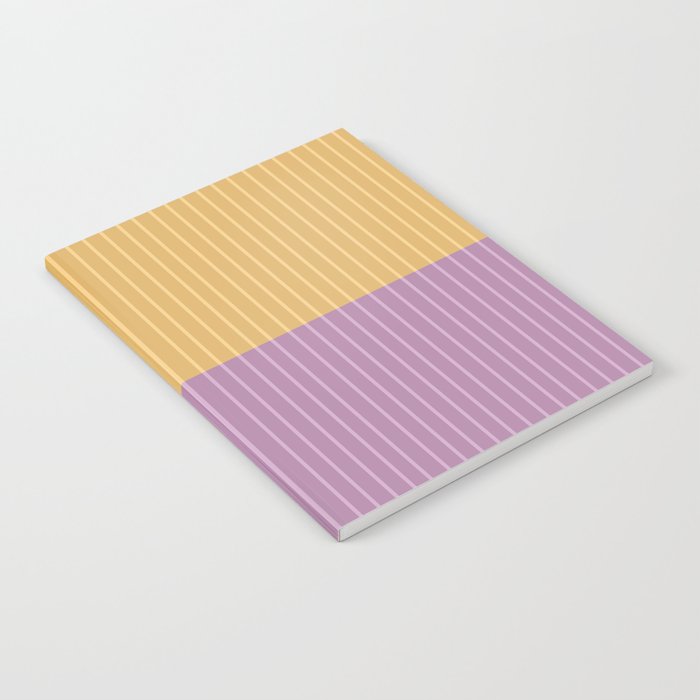 Color Block Lines XXII Notebook Gallery Image 2
