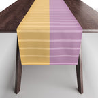 Color Block Lines XXII Table Runner Gallery Image 1