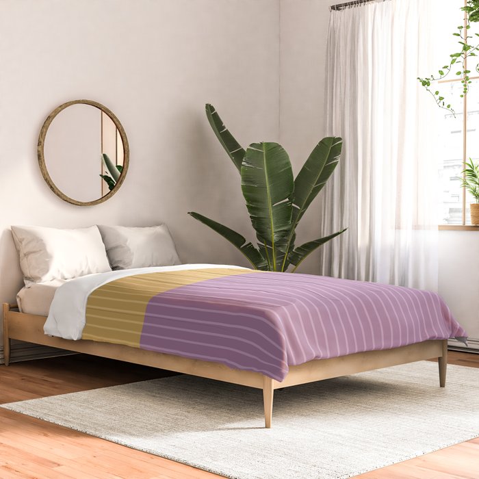 Color Block Lines XXII Comforter Gallery Image 2