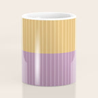 Color Block Lines XXII Coffee Mug Gallery Image 4