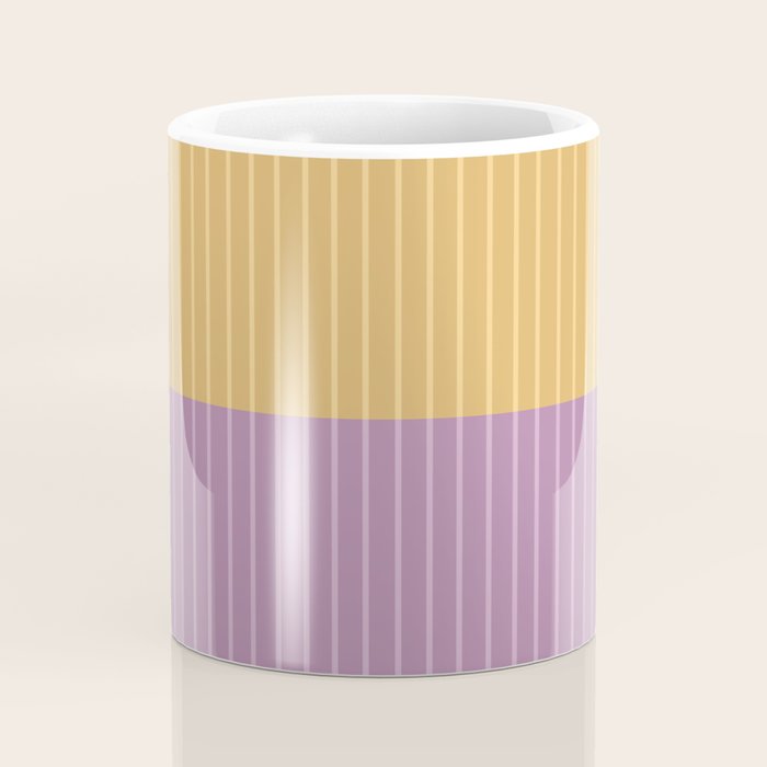 Color Block Lines XXII Coffee Mug Gallery Image 4