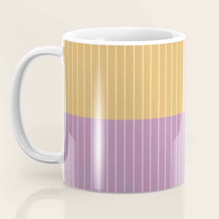 Color Block Lines XXII Coffee Mug Gallery Image 3