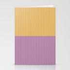 Color Block Lines XXII Stationery Card Gallery Image 2