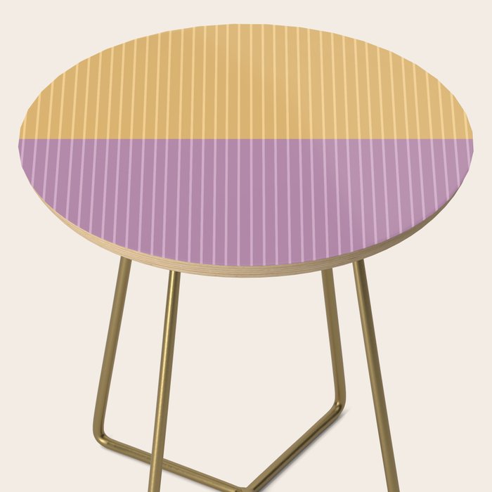Color Block Lines XXII Side Table Gallery Image 2