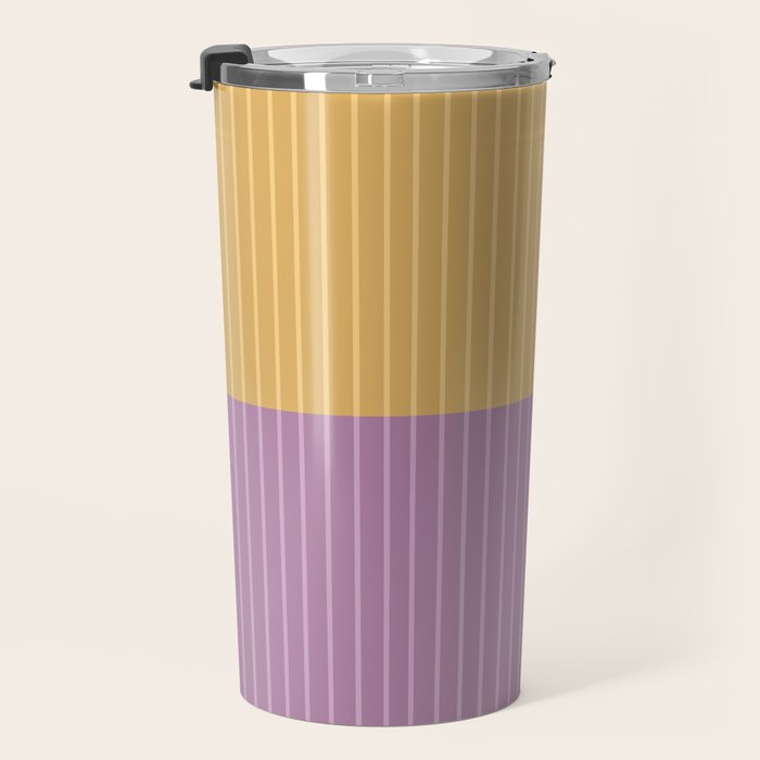 Color Block Lines XXII Travel Mug Gallery Image 3