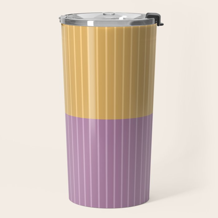 Color Block Lines XXII Travel Mug Gallery Image 2