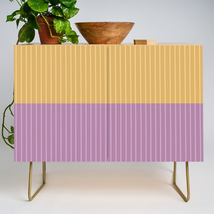 Color Block Lines XXII Credenza Gallery Image 1