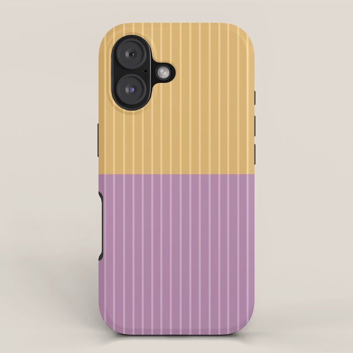 Color Block Lines XXII iPhone Case Gallery Image 1