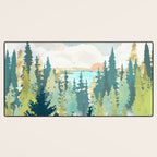 Summer View Desk Mat Gallery Image 3