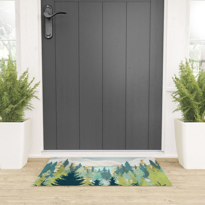 Summer View Welcome Mat Gallery Image 3