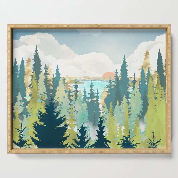 Summer View Serving Tray Gallery Image 1