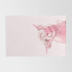 Highland Cow Pink Rug Gallery Image 2