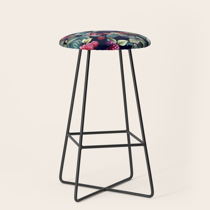 Wild Blackberry - Night  Stool Gallery Image 1