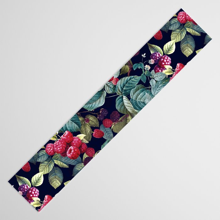 Wild Blackberry - Night  Table Runner Gallery Image 3