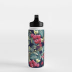 Wild Blackberry - Night  Water Bottle Gallery Image 3