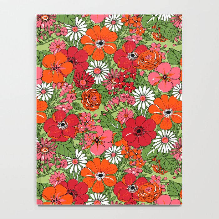 Retro Floral Pillowcase Notebook Gallery Image 4