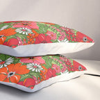 Retro Floral Pillowcase Pillow Sham Gallery Image 3