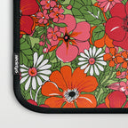 Retro Floral Pillowcase Laptop Sleeve Gallery Image 3