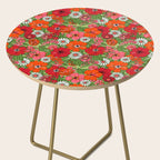 Retro Floral Pillowcase Side Table Gallery Image 2