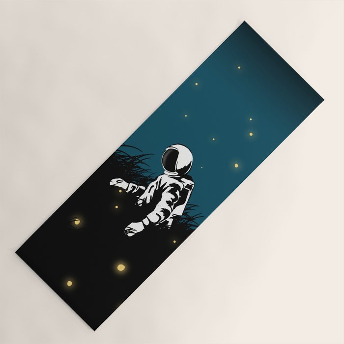 Lost in the field of stars Yoga Mat Gallery Image 1